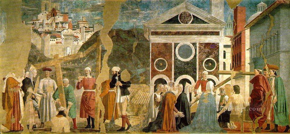 真の十字架の発見と証明 イタリア・ルネッサンスのヒューマニズム ピエロ・デラ・フランチェスカ油絵